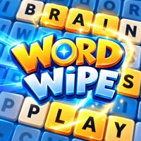 Word Wipe online word puzzle game with colorful letter tiles